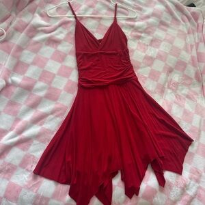 Oh Polly Red Mini Dress